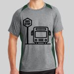 Heather Colorblock Contender ™ Tee Thumbnail