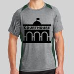 Heather Colorblock Contender ™ Tee Thumbnail