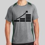 Heather Colorblock Contender ™ Tee Thumbnail