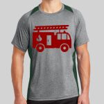 Heather Colorblock Contender ™ Tee Thumbnail