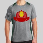 Heather Colorblock Contender ™ Tee Thumbnail