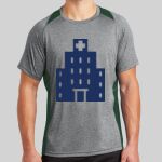 Heather Colorblock Contender ™ Tee Thumbnail