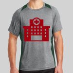 Heather Colorblock Contender ™ Tee Thumbnail