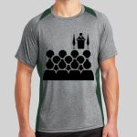 Heather Colorblock Contender ™ Tee Thumbnail