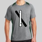 Heather Colorblock Contender ™ Tee Thumbnail