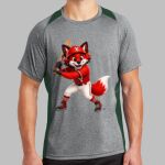 Heather Colorblock Contender ™ Tee Thumbnail
