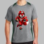 Heather Colorblock Contender ™ Tee Thumbnail