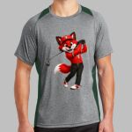Heather Colorblock Contender ™ Tee Thumbnail