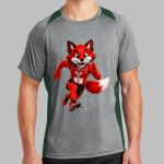 Heather Colorblock Contender ™ Tee Thumbnail