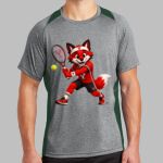 Heather Colorblock Contender ™ Tee Thumbnail