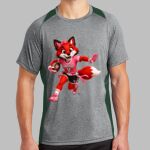 Heather Colorblock Contender ™ Tee Thumbnail