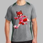 Heather Colorblock Contender ™ Tee Thumbnail