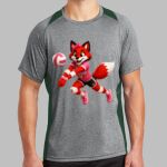 Heather Colorblock Contender ™ Tee Thumbnail