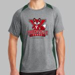 Heather Colorblock Contender ™ Tee Thumbnail