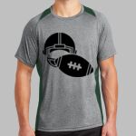 Heather Colorblock Contender ™ Tee Thumbnail