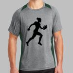 Heather Colorblock Contender ™ Tee Thumbnail