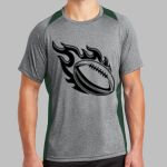 Heather Colorblock Contender ™ Tee Thumbnail