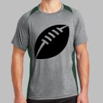 Heather Colorblock Contender ™ Tee Thumbnail
