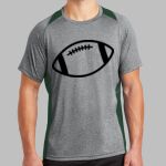 Heather Colorblock Contender ™ Tee Thumbnail