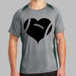 Heather Colorblock Contender ™ Tee Thumbnail