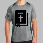 Heather Colorblock Contender ™ Tee Thumbnail
