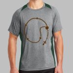 Heather Colorblock Contender ™ Tee Thumbnail
