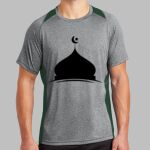 Heather Colorblock Contender ™ Tee Thumbnail