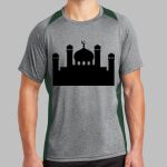 Heather Colorblock Contender ™ Tee Thumbnail