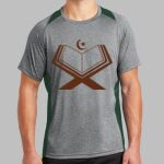 Heather Colorblock Contender ™ Tee Thumbnail