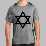 Heather Colorblock Contender ™ Tee Thumbnail