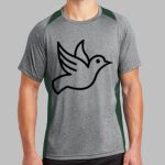 Heather Colorblock Contender ™ Tee Thumbnail