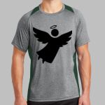 Heather Colorblock Contender ™ Tee Thumbnail