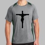 Heather Colorblock Contender ™ Tee Thumbnail