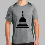 Heather Colorblock Contender ™ Tee Thumbnail