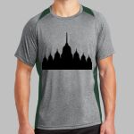 Heather Colorblock Contender ™ Tee Thumbnail