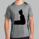 Heather Colorblock Contender ™ Tee Thumbnail