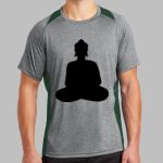 Heather Colorblock Contender ™ Tee Thumbnail