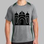 Heather Colorblock Contender ™ Tee Thumbnail