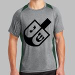 Heather Colorblock Contender ™ Tee Thumbnail