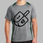 Heather Colorblock Contender ™ Tee Thumbnail