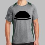 Heather Colorblock Contender ™ Tee Thumbnail