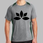 Heather Colorblock Contender ™ Tee Thumbnail