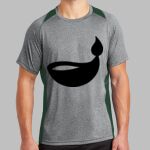 Heather Colorblock Contender ™ Tee Thumbnail