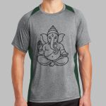 Heather Colorblock Contender ™ Tee Thumbnail
