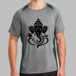 Heather Colorblock Contender ™ Tee Thumbnail