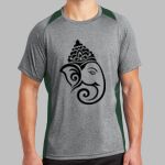 Heather Colorblock Contender ™ Tee Thumbnail