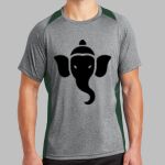 Heather Colorblock Contender ™ Tee Thumbnail