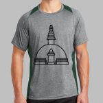 Heather Colorblock Contender ™ Tee Thumbnail