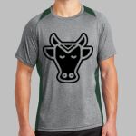 Heather Colorblock Contender ™ Tee Thumbnail