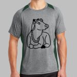 Heather Colorblock Contender ™ Tee Thumbnail
